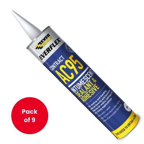 Everbuild Everflex AC95 Acoustic Sealant and Adhesive 900ml