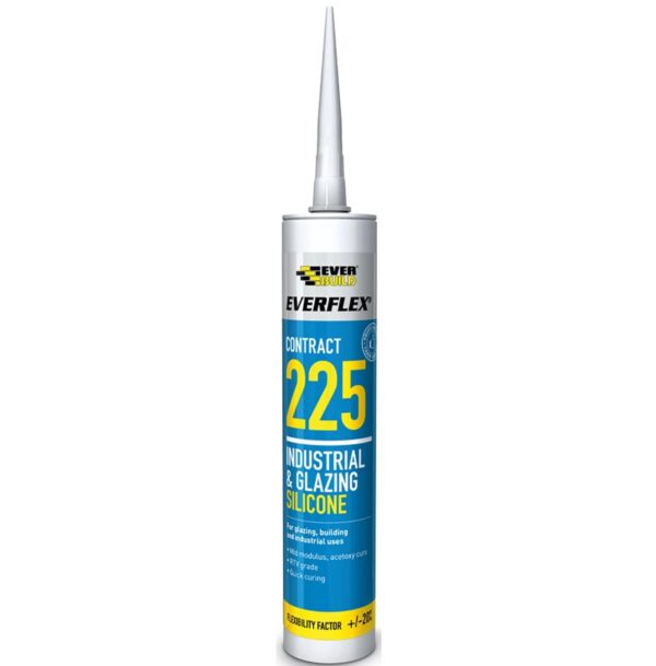 Everbuild Everflex Contract 225 Industrial & Glazing Silicone