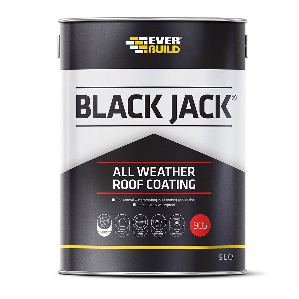 Everbuild Black Jack 905 All Weather Roof Coating