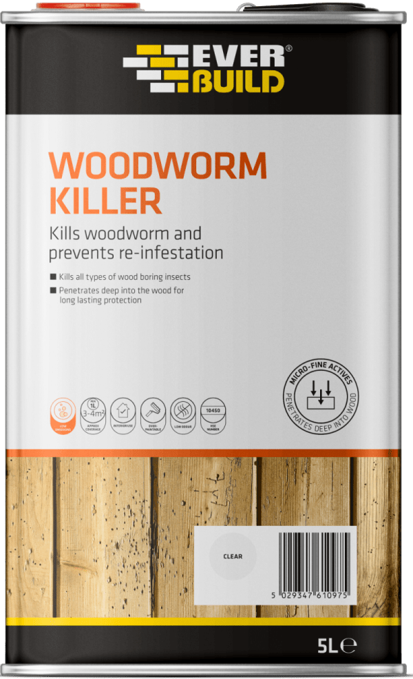 Everbuild Woodworm Killer 5L