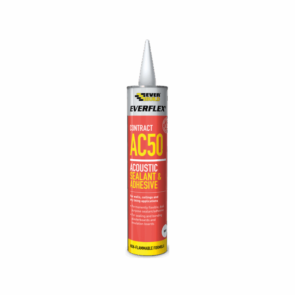 Everbuild Everflex AC50 Acoustic Sealant & Adhesive 900ml