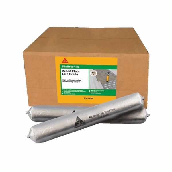 SikaBond MS Wood Floor Adhesive Gun Grade 600ml