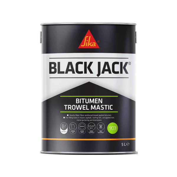Sika Black Jack 903 Bitumen Trowel Mastic