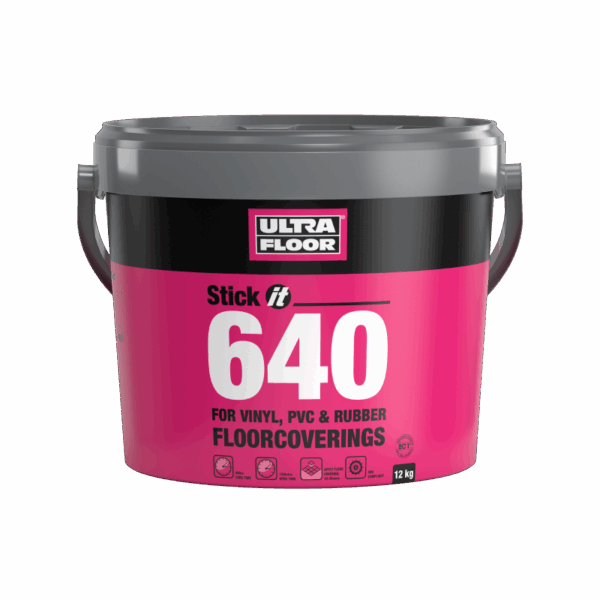 UltraFloor Stick It 640 Vinyl & PVC Adhesive – 12kg