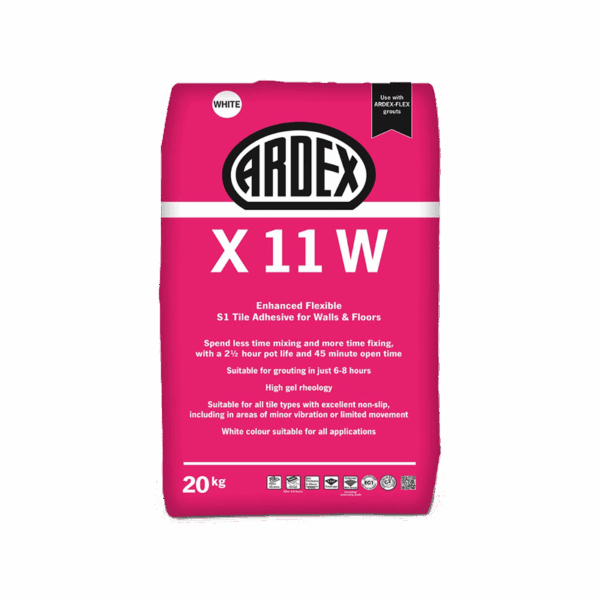 ARDEX X 11 W Tile Adhesive 20kg White