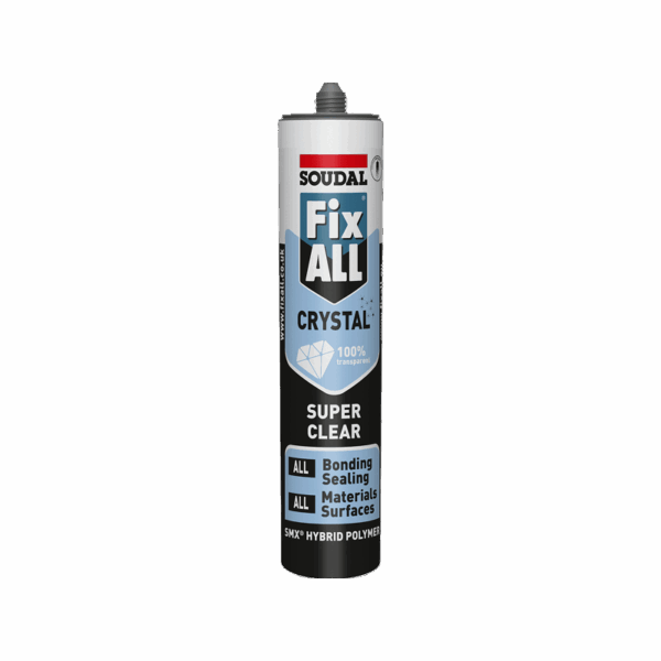 Soudal Fix All Crystal Sealant.Adhesive 290ml