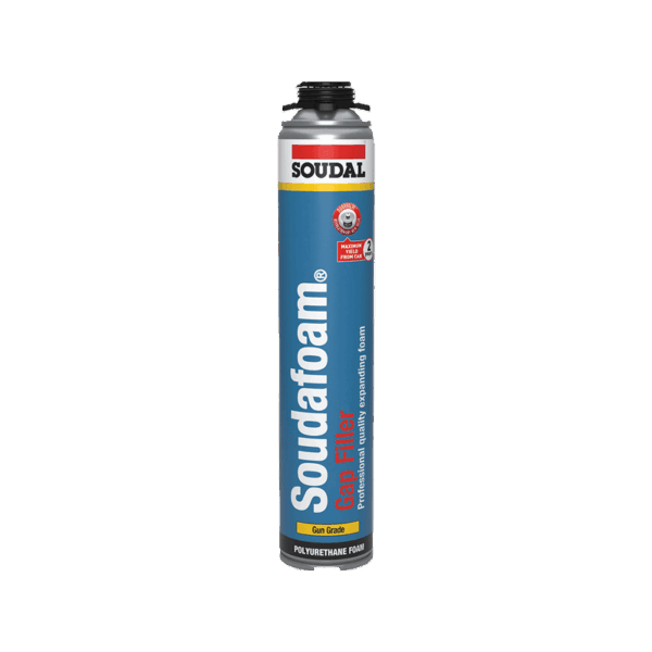 Soudal Soudafoam Gap Filler Gun Grade Expanding Foam 750ml