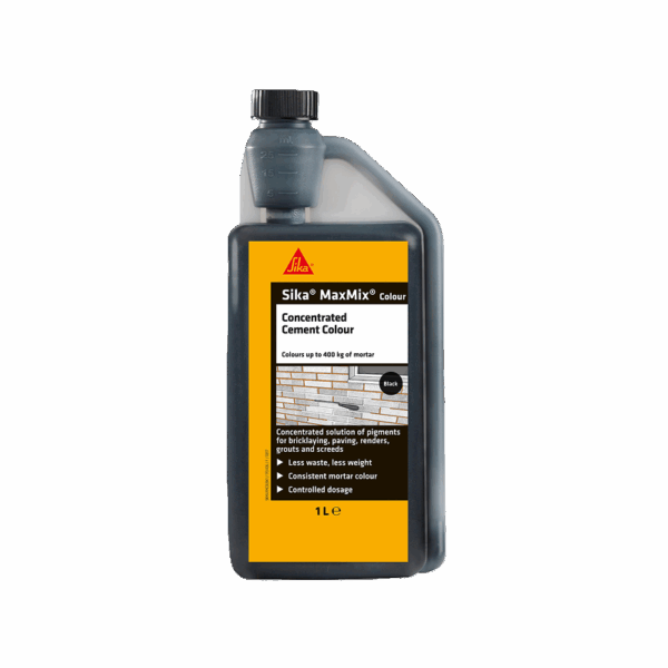 Sika MaxMix Cement Colours 1l Black