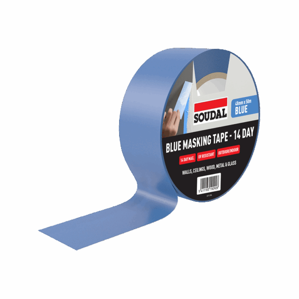 Soudal Blue Masking Tape - 14 Day