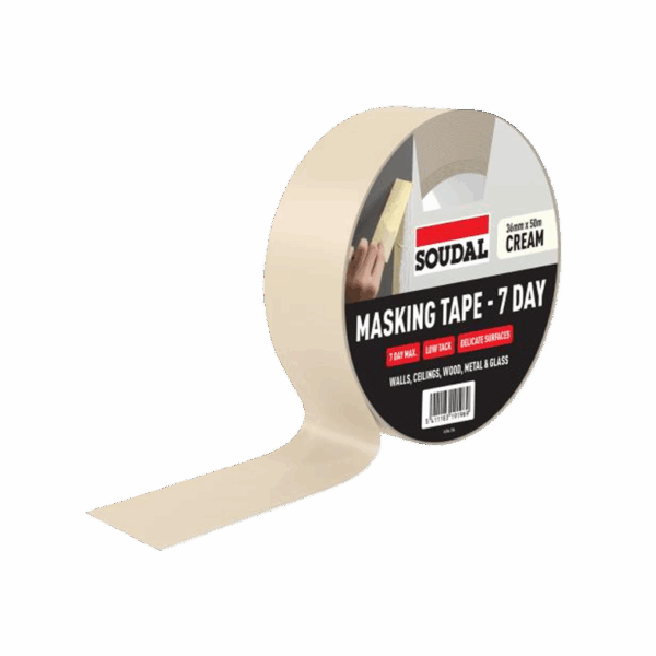Soudal Masking Tape - 7 Day 36mm