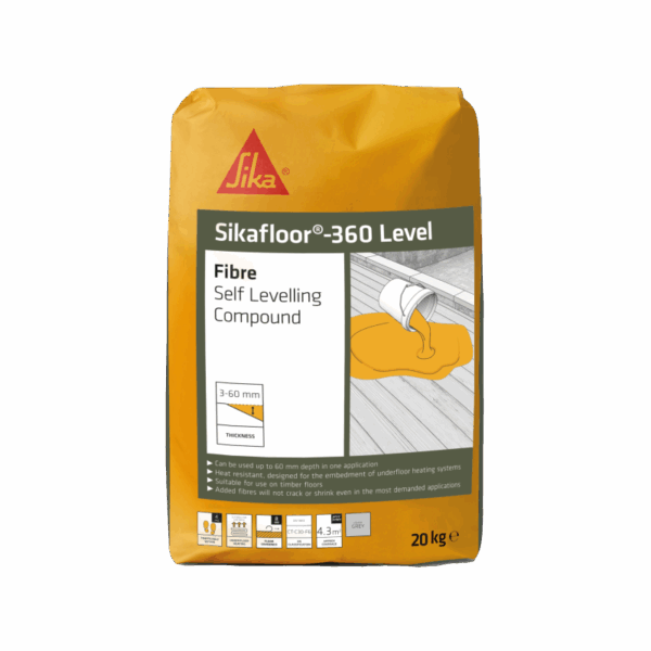 Sikafloor 360 Level Fibre Self Levelling Compound - 20kg