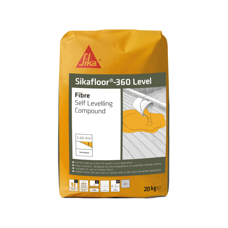 Sikafloor 360 Level Fibre Self Levelling Compound - 20kg