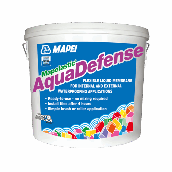 Mapei Mapelastic Aquadefense Rapid Drying Waterproof Membrane