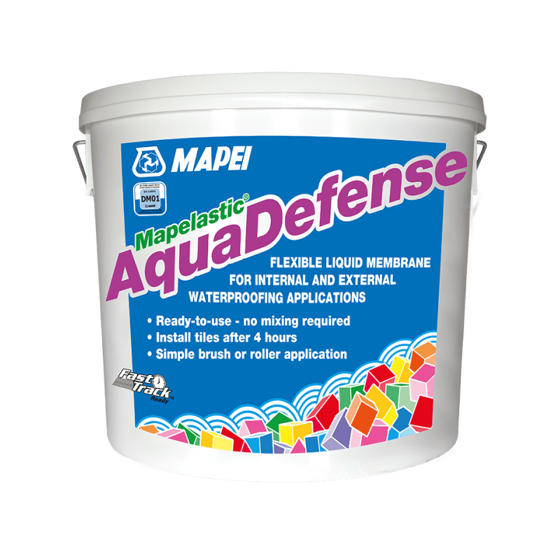 Mapei Mapelastic Aquadefense Rapid Drying Waterproof Membrane