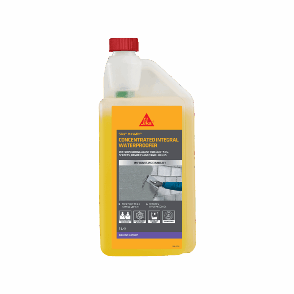 Sika MaxMix Concentrated Integral Waterproofer 1L