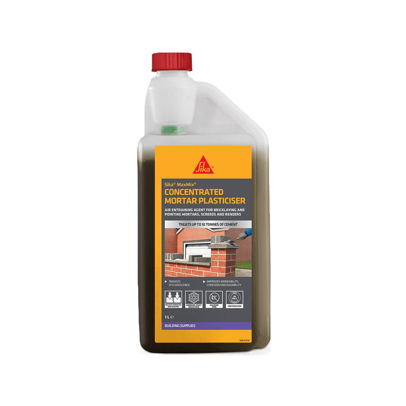 Sika MaxMix Concentrated Mortar Plasticiser 1L