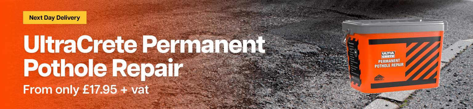 UltraCrete Permanent Pothole Repair