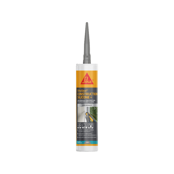 SikaSeal Construction Silicone + Low Modulus Sealant 295ml