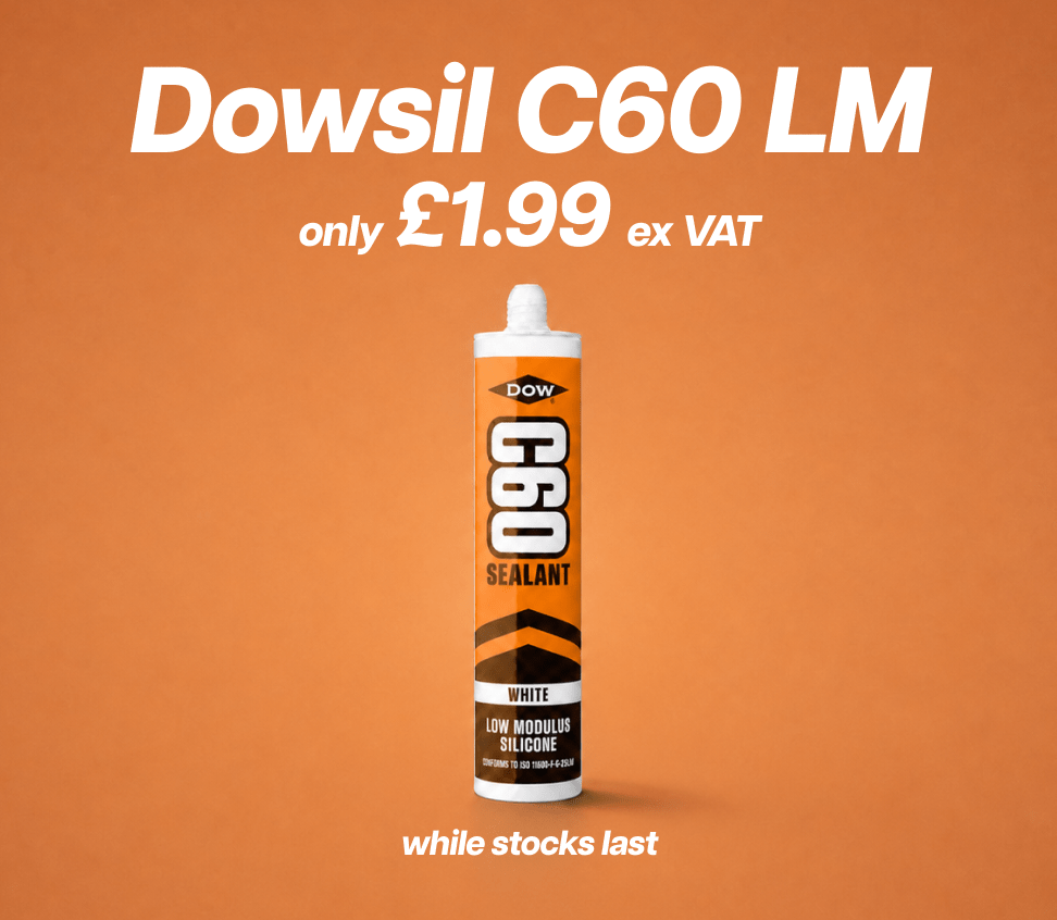 Buy Dowsil C60 LM Sealant only £1.99 while stocks last
