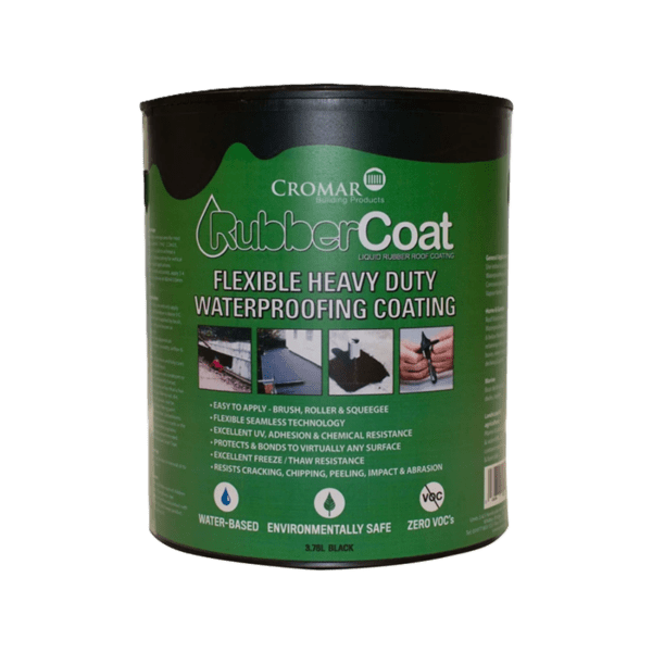 Cromar RubberCoat Liquid Rubber Roofing Coating